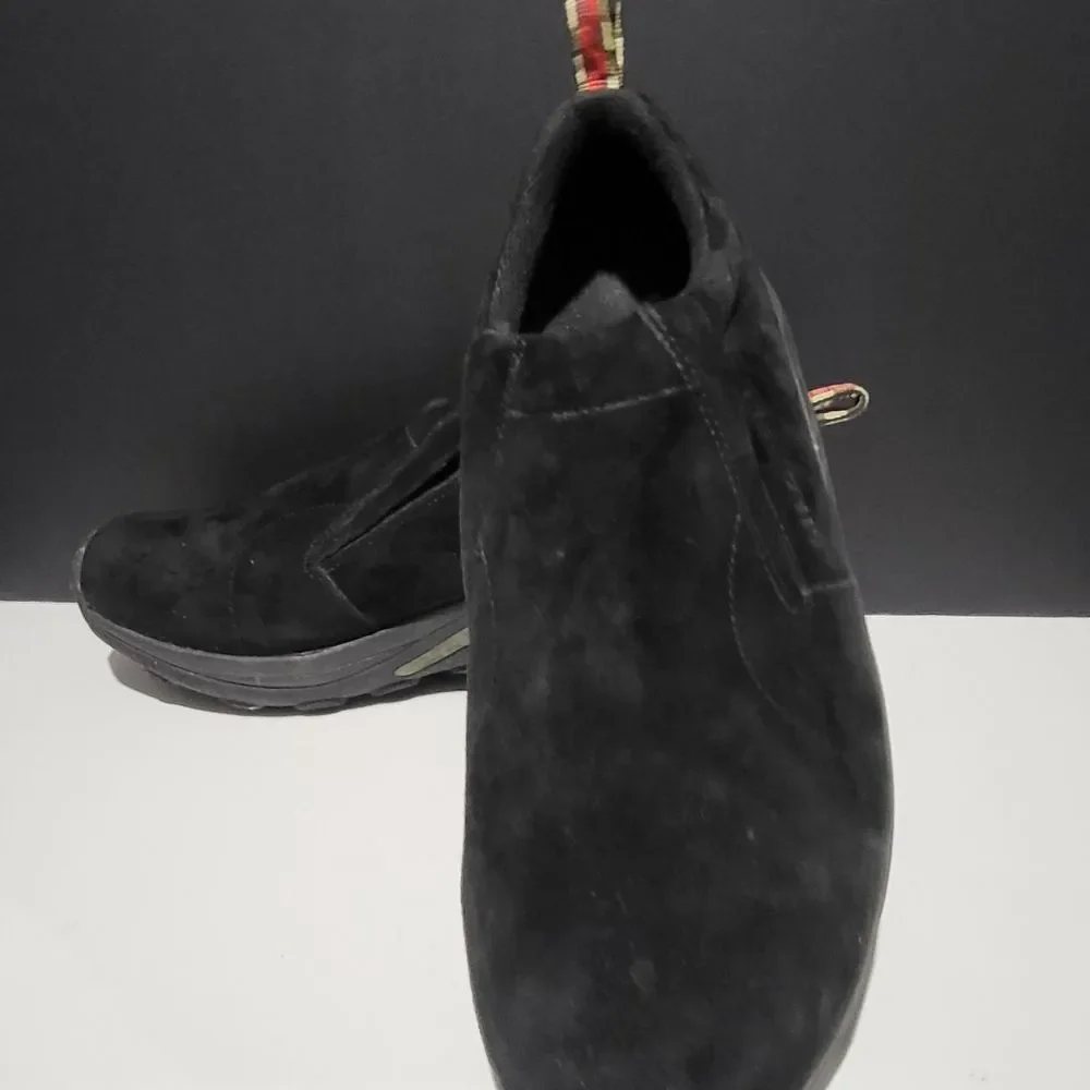 Merrell Men's Black Suede Leather Dual Density Hiking Casual Shoes